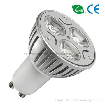 Power LED Bulbs in GU10 Lamp Base
